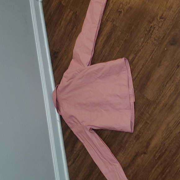 365 Kids Mauve Sequins Unicorn Moto Jacket Size 7 - Picture 7 of 10